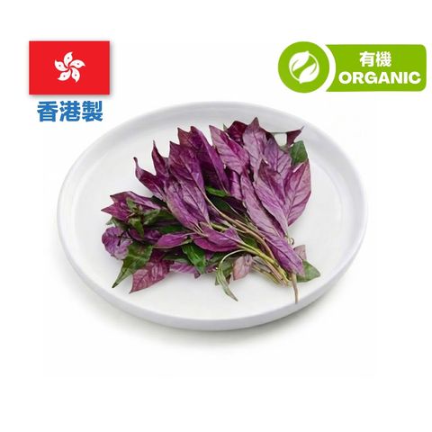 (本地有機) 藍妹-紫背菜 1包 約300克
