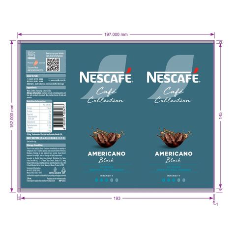 雀巢咖啡 Cafe 系列 美式咖啡 270毫升 (新舊包裝隨機發貨)