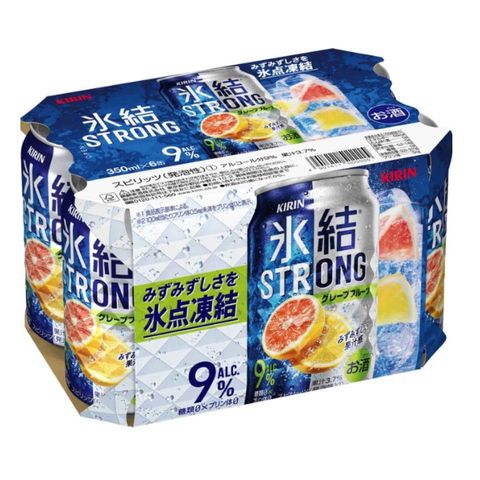 Kirin Ice Breaker Strong Grapefruit Chu-Hai Alc.9% 350ml x6 [Parallel Import]