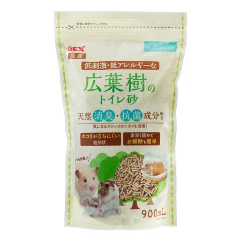 Gex Hardwood Litter (Small Animal) 900ml [Hypoallergenic and Hypoallergenic] [Parallel Import]