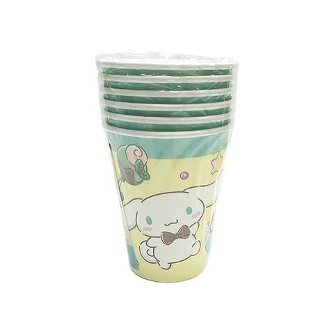 Sanrio Cinnamoroll 9oz Paper Cup 6 Pieces [Licensed by Sanrio]