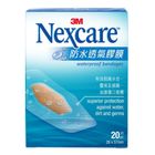 3m Nexcare Waterproof Breathable Adhesive Bandages 20 Pieces