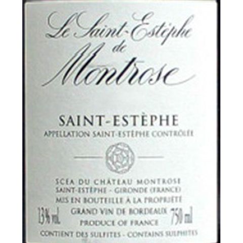 La Dame De Montrose 2013 750ml