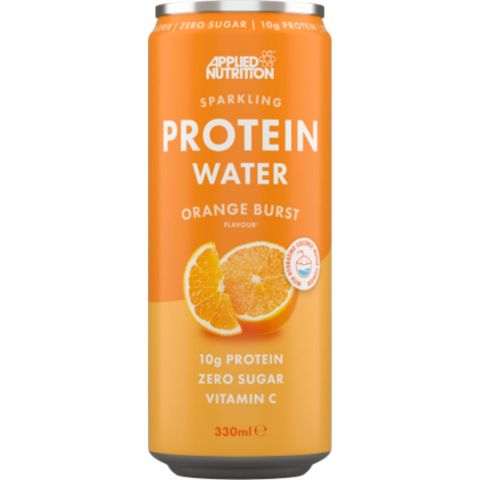 Applied Nutrition Sparkling Protein Water Orange Burst Can 330ml