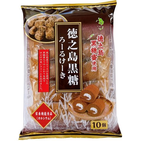 Yamauchi Roll Cake Brown Sugar Flavour 140g