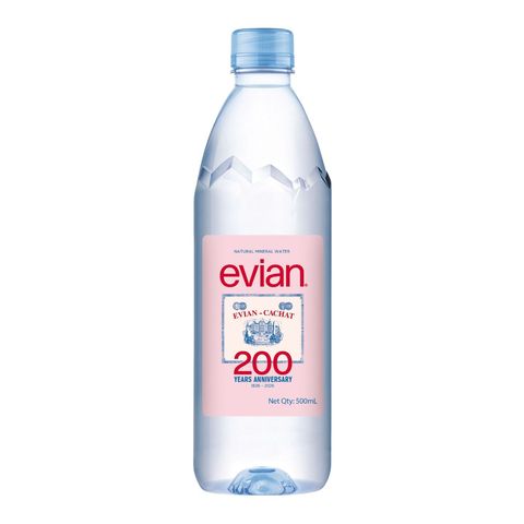 Evian Natural Mineral Water 500ml (Packaging will be Shipped Out Randomly)