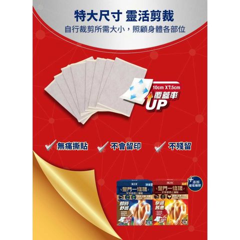 Healthall Chinese Herbal Pain Relief Patch (Hot Warming) 10pcs