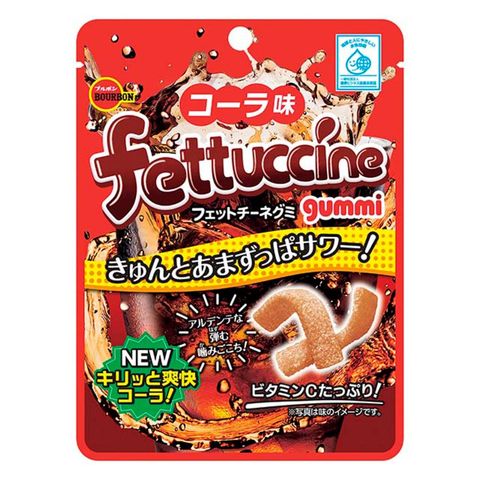 Bourbon Fettuccine Gummies Cola Flavor 50g [Parallel Import]