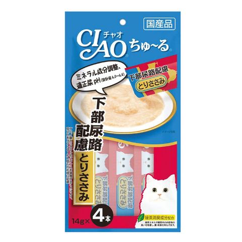 Ciao Churu Kidney Stone Prevention Chicken Puree 4 x 14g