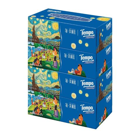 Tempo Box Facial Tissue Neutral (Random delivery)