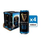 Guinness 0.0 Non-alcoholic Beer Can 4 x 440ml