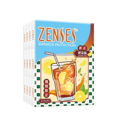 Zenses 4-ply Handkerchiefs Lemon Tea 36 Packs