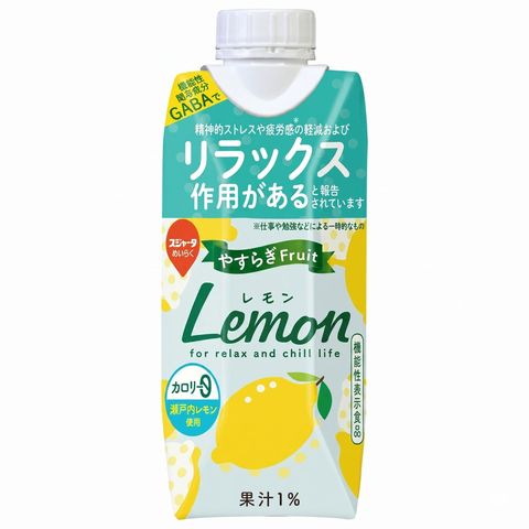 日本味樂 GABA 檸檬風味飲品 (機能性表示食品) 330毫升 [平行進口]