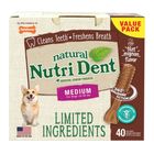Nylabone Nutri Dent Filet Mignon 40 Counts 1 Box NTD662T40P