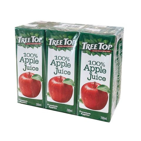 Tree Top 100% Apple Juice 6 x 200ml