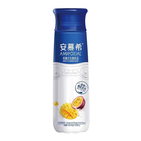 安慕希 希臘式乳酪飲品 芒果熱情果味 230克