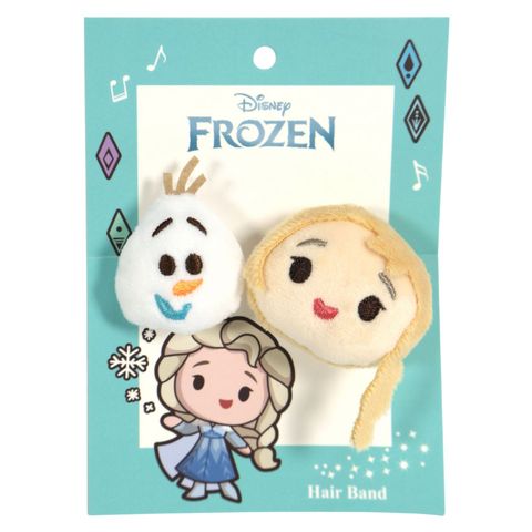 Disney Hair Band with 3D Plush Head - Frozen 