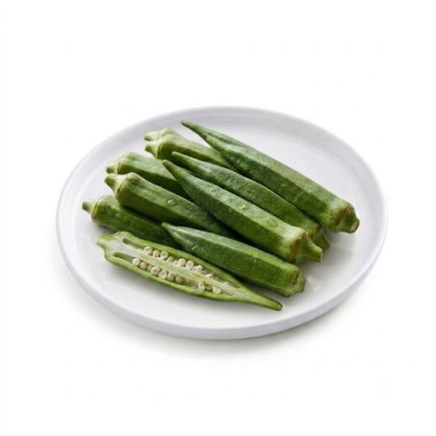 BrightFarms Green Okra 1 Pack Approx. 300g