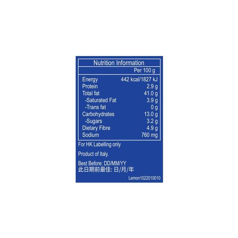Barilla Basilico Pesto Limone 190g