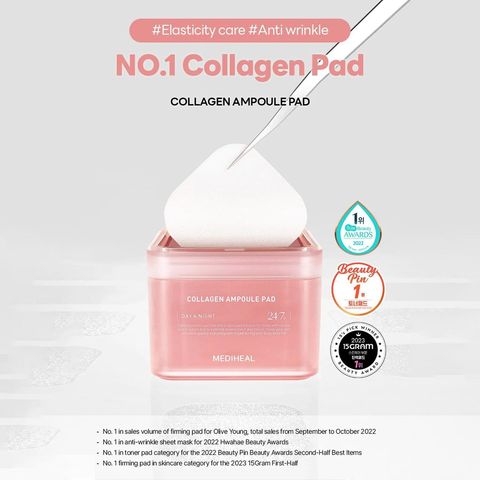 Mediheal Collagen Firming Pad 100 Pieces