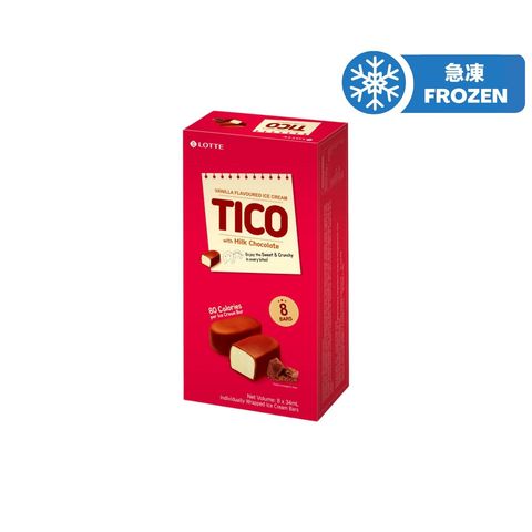 Lotte Milk Mini Ice Cream Bars 8 x 34ml