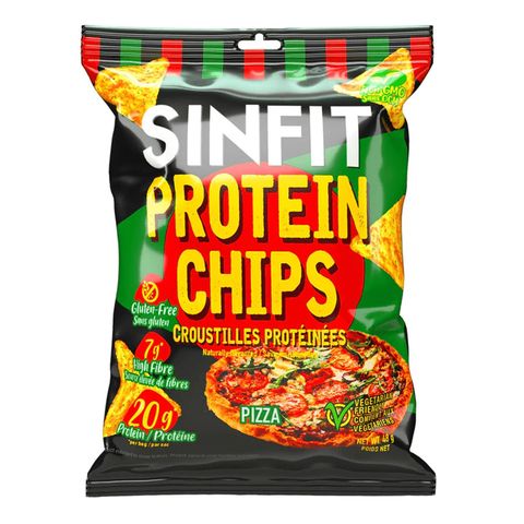 Sinfit 蛋白薯片 披薩味 48克