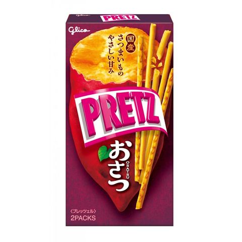 Glico Pretz Biscuit Sticks Sweet Potato Flavor 62g [Parallel Import]