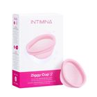 Intimina Ziggy Cup 2 Menstrual Disc Size A 1 Piece (Designed specifically for first-time users, accommodates heavy flow)