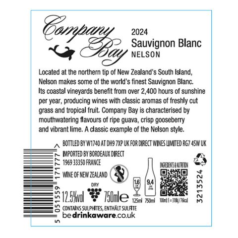 Company Bay Sauvignon Blanc 750ml