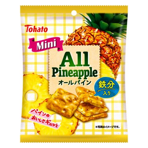 Tohato Pineapple Flavor Biscuit 37g [Parallel Import]
