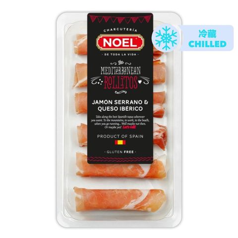 Noel Rollito Serrano Ham & Iberico Cheese 66g