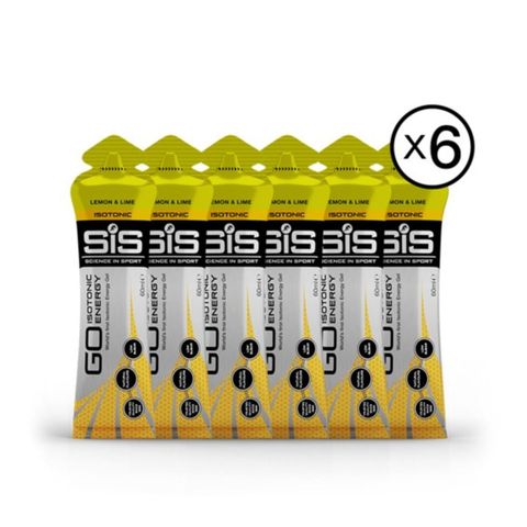 Science In Sport Go Isotonic 等滲透能量啫喱 檸檬味 6 x 60毫升