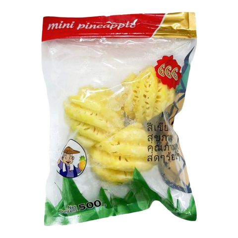 Thailand Peeled Mini Pineapple 1 pack (3-4 pcs)