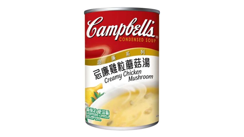 Campbell’s Creamy Chicken Mushroom Soup 300g  (The new and old packaging will be shipped out randomly)