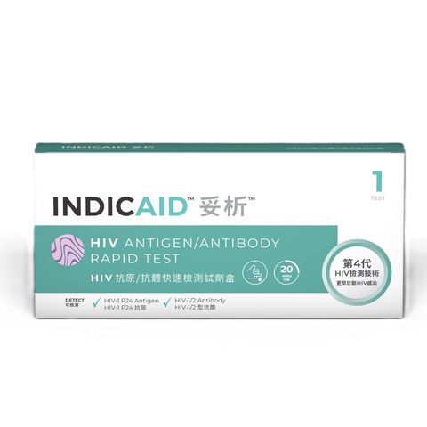 Indicaid HIV Antigen / Antibody Rapid Test 1 Piece