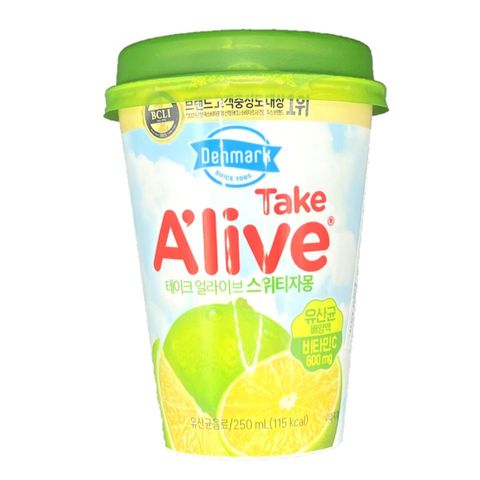 Denmark Sweetie Grapefruit Flavor Yoghurt Drink 250ml