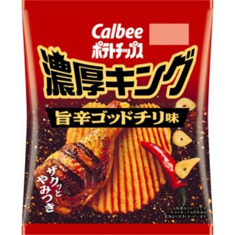 Calbee Chili Flavor Potato Chips 52g [Parallel Import]
