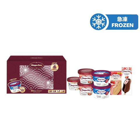 Haagen-dazs 奢華系列 (2 x 110毫升 + 3 x 75毫升 + 1 x 80毫升 + 1 x 60毫升) 1套