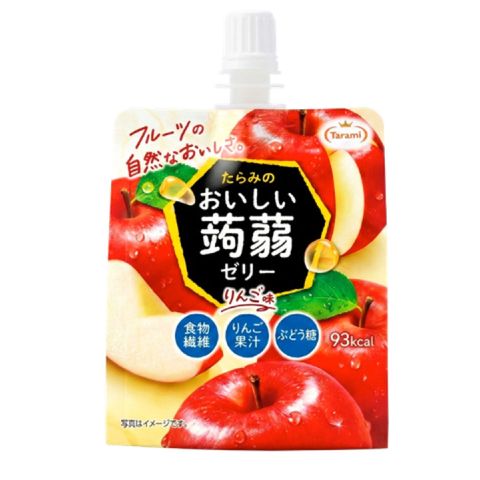 Tarami Delicious Konjac Jelly Apple 150g [Parallel Import]