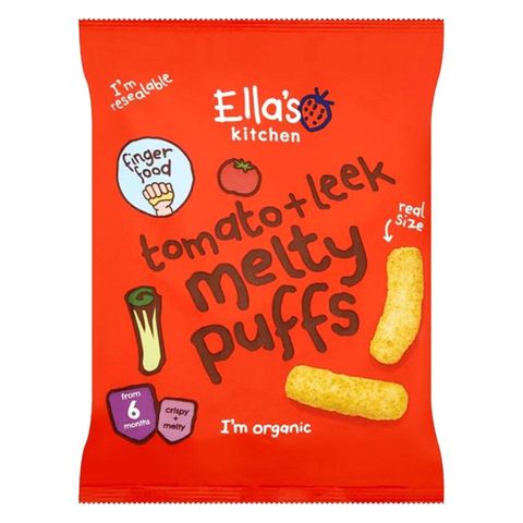 Ella's Kitchen Organic Tomato Leek Melty Puffs 20g