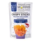 Morris Protein Snack Low Carbs Crispy Stick Prawn Crackers Flavour 32g