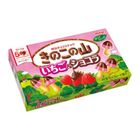 Meiji Mushroom Mountain Strawberry & Chocolate Biscuit 64g [Parallel Import]