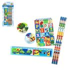 Disney Toy Story Stationery Set (Spacer + Pencil + Glue + Pencil Sharpener + Notebook) 1 Set