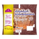 Topvalu French Bread with Two Kinds of Fruit and Cream Cheese 4 Pieces [D] - 020663480