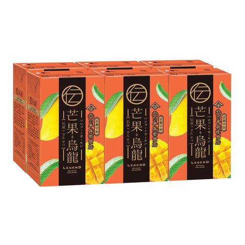 Kitagawa Legend Mango Oolong 6 x 250ml