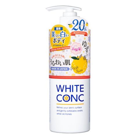 White Conc 美白沐浴露 CII 柚子香 600毫升 [平行進口]