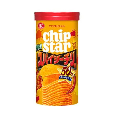 Ybc Spicy Chili Flavor Potato Chips 45g [Parallel Import]