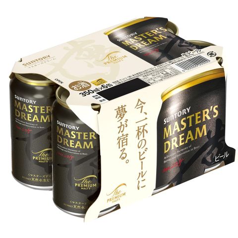 Suntory The Premium Malt’s Master’s Dream Package Renewal 6 x 350ml