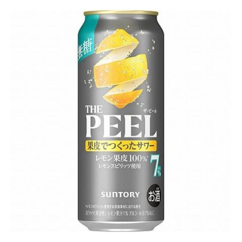 Suntory The Peel Alcohol 7% (Lemon Flavor) 500ml [Parallel Import]