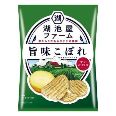 Koikeya Green Laver Flavor Potato Chips 55g [Parallel Import]